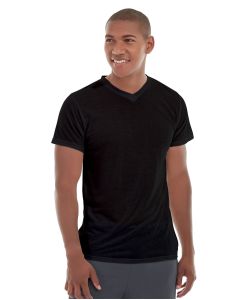 Ryker LumaTech&trade; Tee (V-neck)-XL-Black